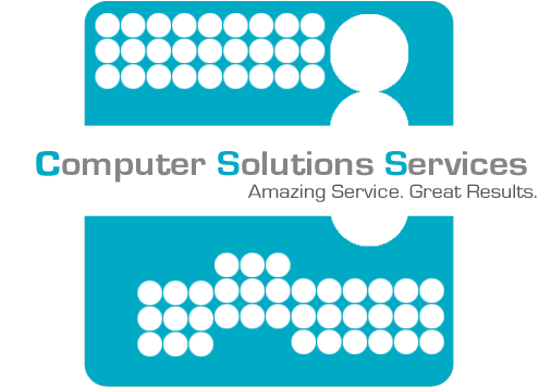 Computer Solutions Services logo and animated gif